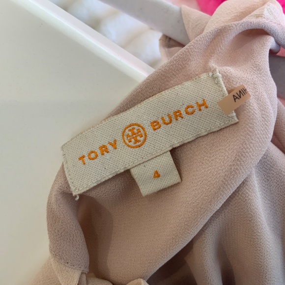 Tory Burch 100% Silk Tie Back Shell Blouse - Picture 3 of 6